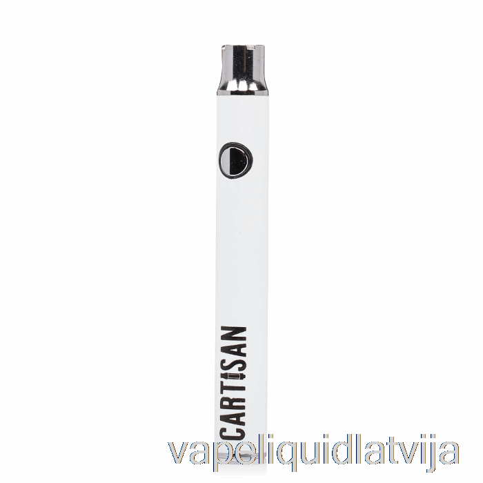 Cartisan Button Vv 350 510 Akumulatora Balts Vape šķidrums